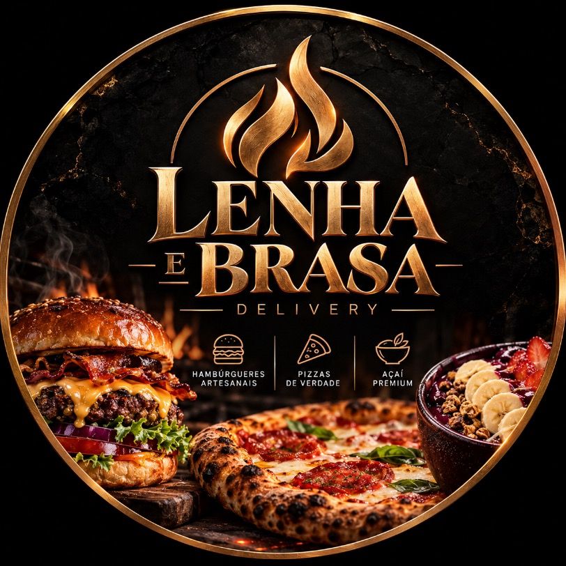 Logo Lenha e Brasa